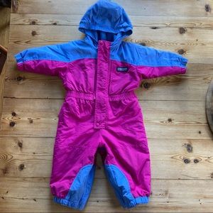 Lands End One Piece Infant Toddler Snow Suit